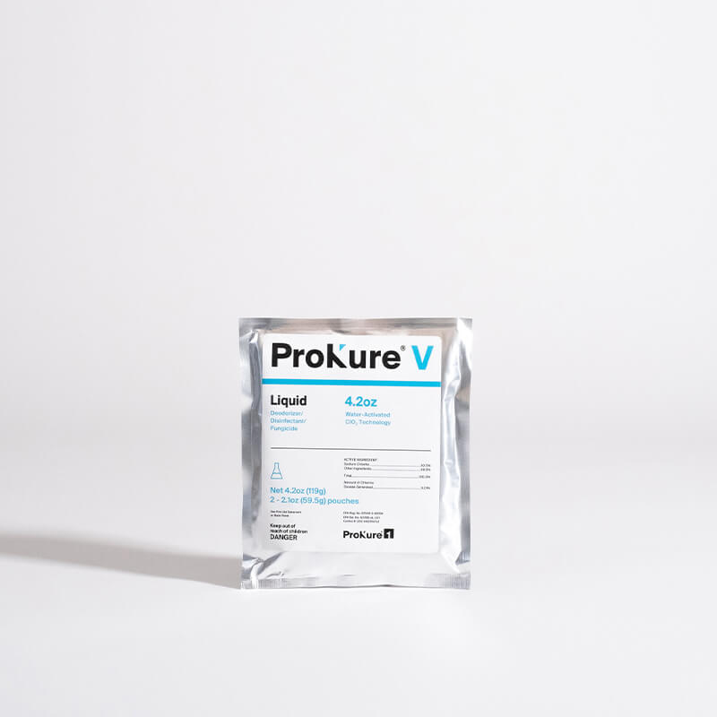 ProKure V, 4.2oz (for 25gal disinfectant and or 5gal deodorizer) Unit