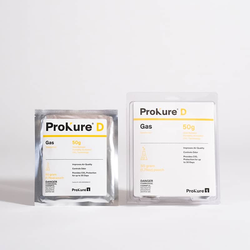 ProKure D, 50 gram Gas Deodorizer (Slow Release - 30 days)