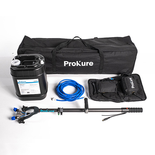 Prokure S1 Sprayer System complete parts and contents